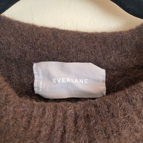 Everlane Brown Alpaca Sweater - Picture 2 of 3